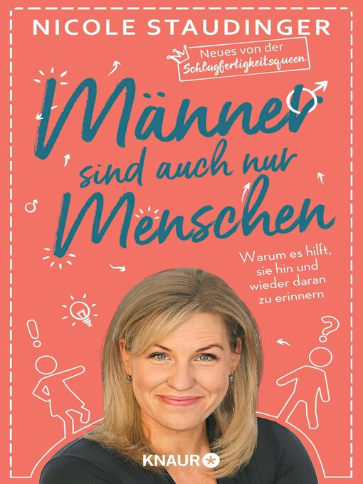 Title details for Männer sind auch nur Menschen by Nicole Staudinger - Available